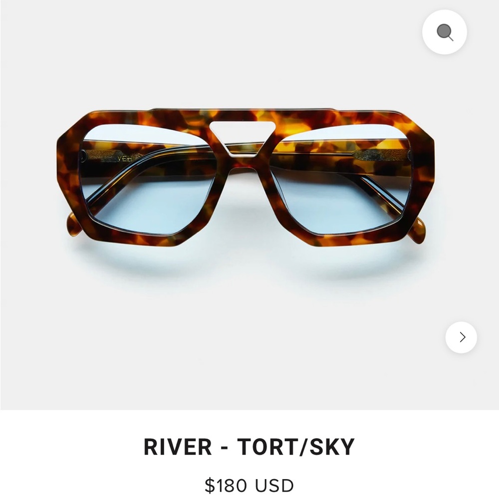 VEHLA River Tortoise / Sky Sunglasses VS360